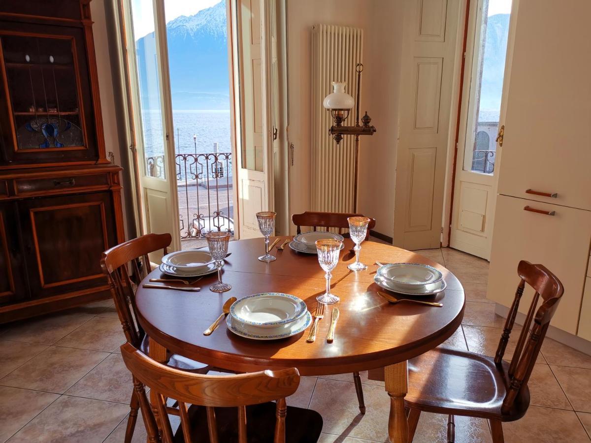 Elegant Historic Large House On Lake Como Apartment Gravedona Exterior photo